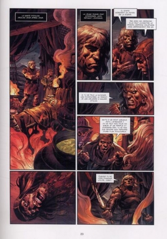 extrait bande-dessinee L'île des géants