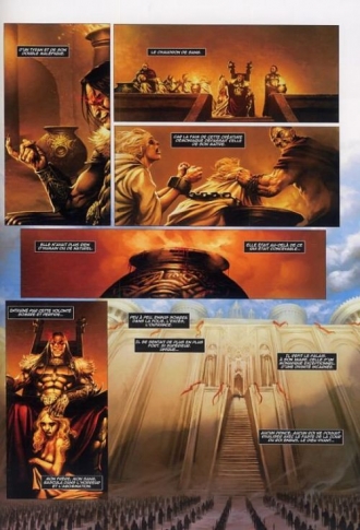 extrait bande-dessinee Le dieu vivant
