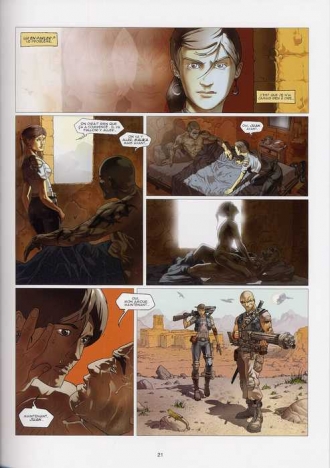 extrait bande-dessinee Le furet et la colombe