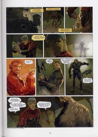 extrait bande-dessinee Le furet montre les dents