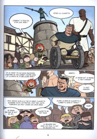 extrait bande-dessinee Chasseuse de dragon !