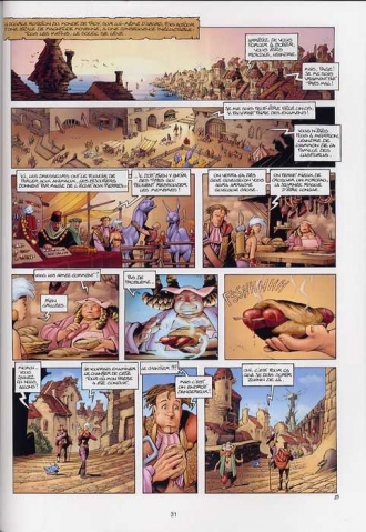 extrait bande-dessinee Exil à Port Fleuri