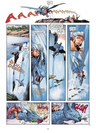 extrait bande-dessinee Le Mont Rapace