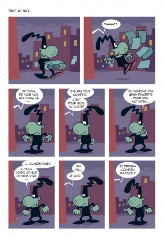 extrait bande-dessinee Désorganisation secrète