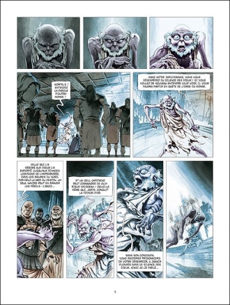 extrait bande-dessinee Le silence des dieux