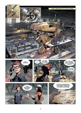 extrait bande-dessinee Pacific invasion 1948