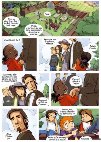 extrait bande-dessinee Le passage