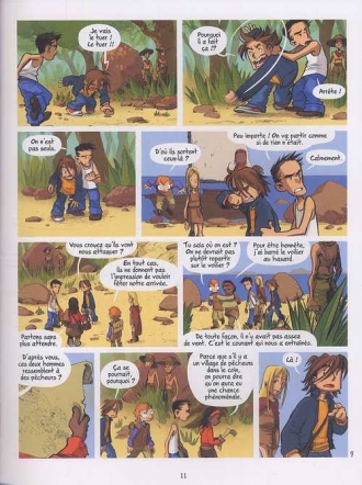extrait bande-dessinee Le maître des ombres