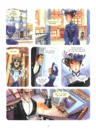 extrait bande-dessinee L'affaire Lady Alister