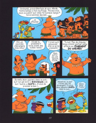 extrait bande-dessinee Pas d'entourloupe !