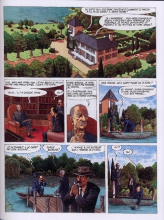 extrait bande-dessinee Les eaux mortes