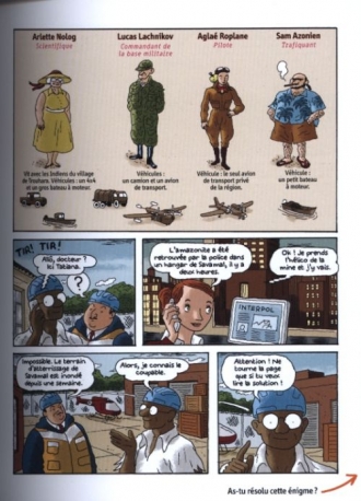 extrait bande-dessinee Les Enquêtes du docteur Enigmus T1