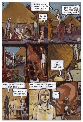 extrait bande-dessinee Les épines du Christ T2