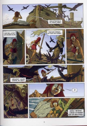 extrait bande-dessinee Le messager blanc