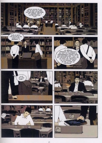extrait bande-dessinee Le journal de Jonathan Harvester