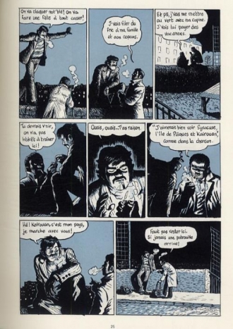 extrait bande-dessinee Les Faux visages