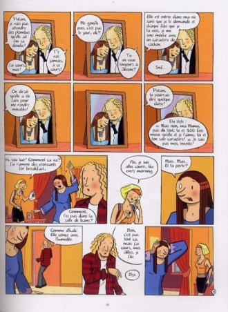 extrait bande-dessinee Papier peint
