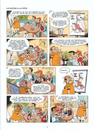 extrait bande-dessinee Côtes du Rhône