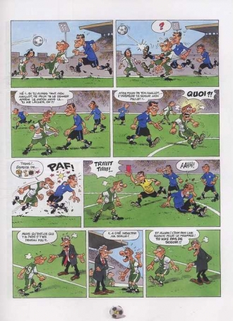 extrait bande-dessinee Les foot furieux T10
