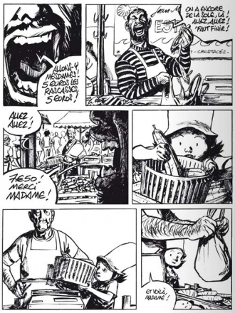 extrait bande-dessinee Les funérailles de Luce