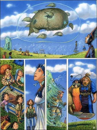 extrait bande-dessinee La jeune reine