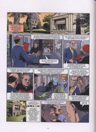extrait bande-dessinee Le crâne de Cagliostro