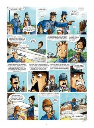 extrait bande-dessinee Le vol du goéland