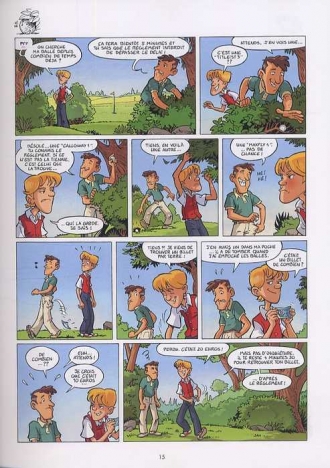 extrait bande-dessinee Le green ne paie pas