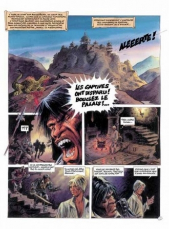 extrait bande-dessinee L'or des profondeurs