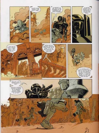 extrait bande-dessinee Point rouge