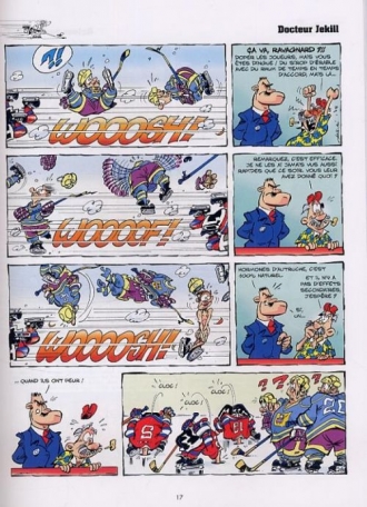 extrait bande-dessinee Hockey Corral
