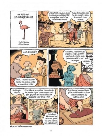 extrait bande-dessinee Les Illustres de la table