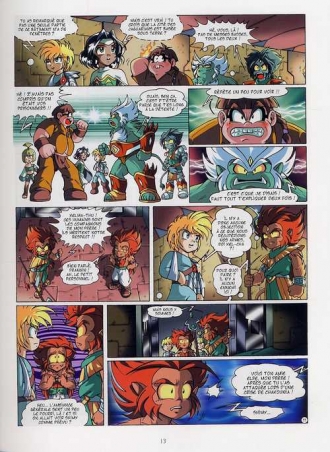 extrait bande-dessinee Griffes et plumes