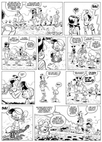extrait bande-dessinee Coquillages et Crustacés