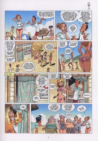 extrait bande-dessinee Dans la mer jusqu'au cou