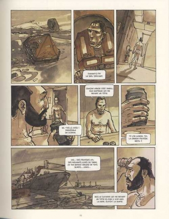 extrait bande-dessinee Les marins perdus