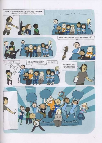 extrait bande-dessinee Les mélomaniaks