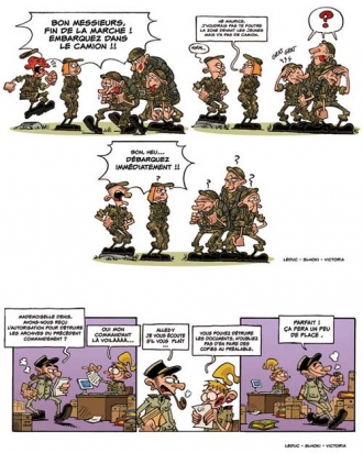 extrait bande-dessinee Arrête ton char !