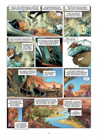 extrait bande-dessinee Les Assiégés de Glèbe