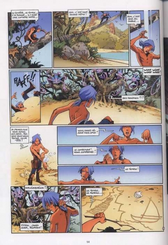 extrait bande-dessinee La Marque des Ythes