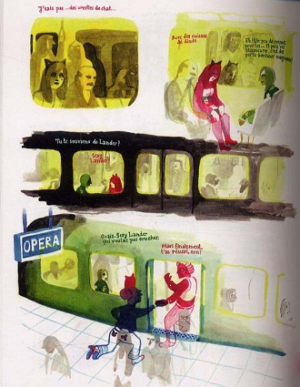 extrait bande-dessinee Les noceurs