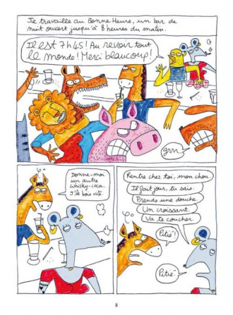extrait bande-dessinee De l'autre côté du bar