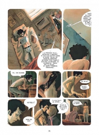 extrait bande-dessinee Les Nuits de Saturne