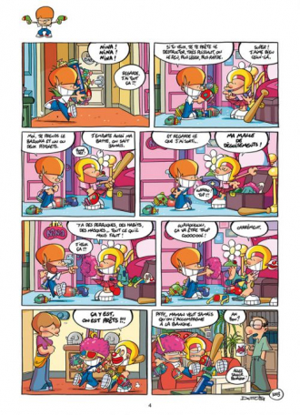 extrait bande-dessinee Bête Frère Forever