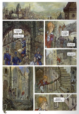 extrait bande-dessinee Le Pigeon voyageur