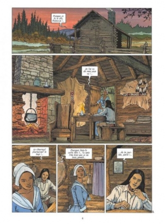 extrait bande-dessinee Nuit de loups
