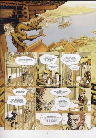 extrait bande-dessinee L'aube dorée