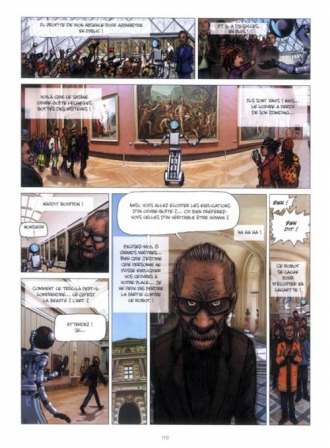 extrait bande-dessinee Les Rêveurs du Louvre