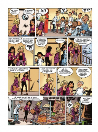 extrait bande-dessinee Dix petits chefs