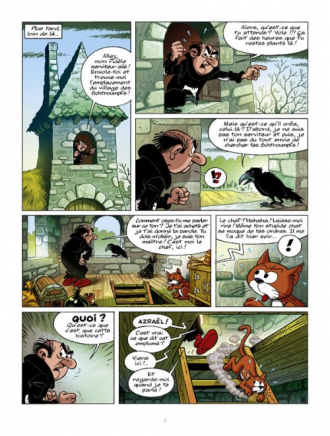 extrait bande-dessinee Le corbeau